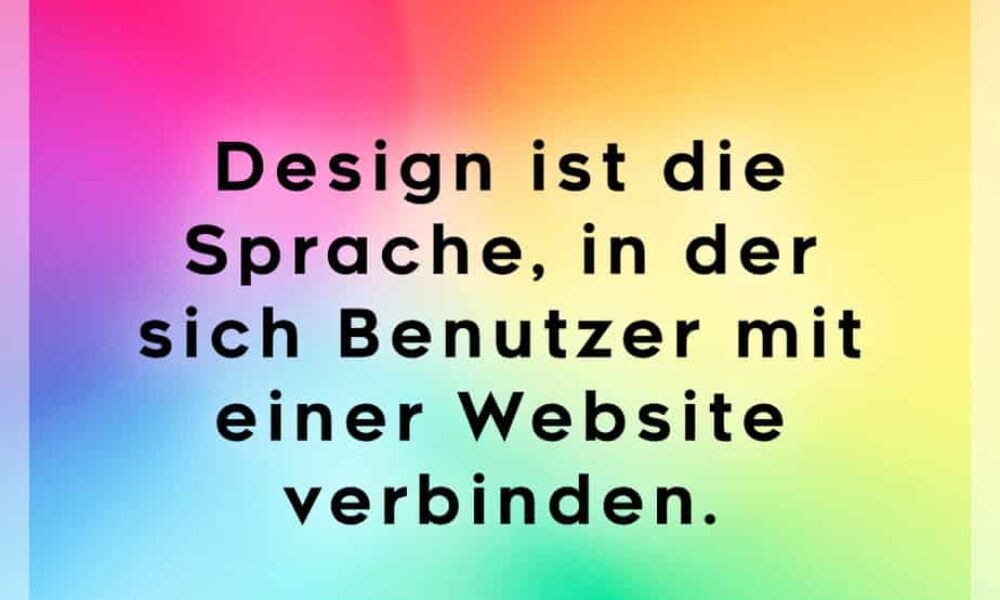 Design ist Sprache