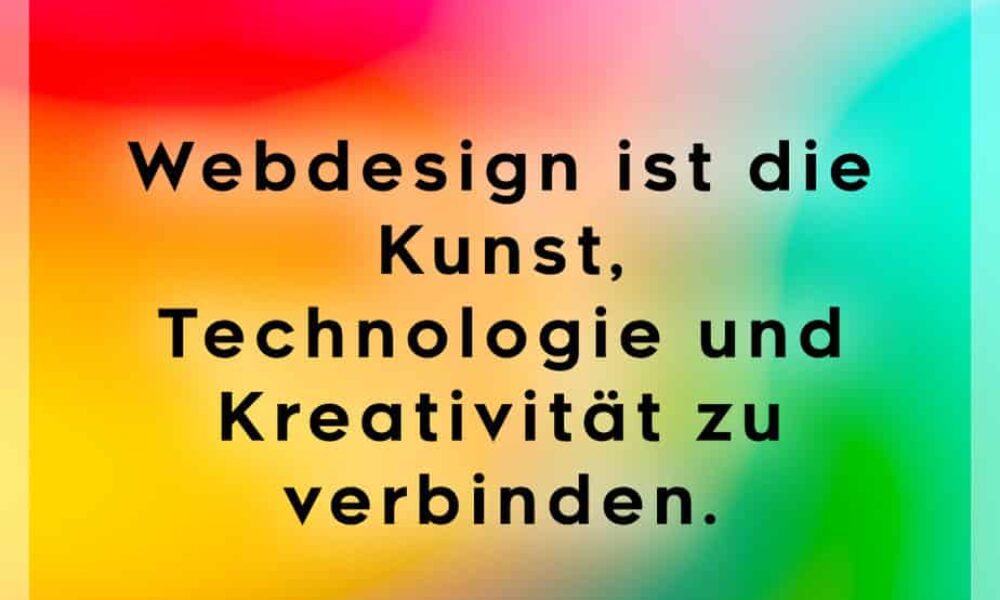 Webdesign vereint Technologie